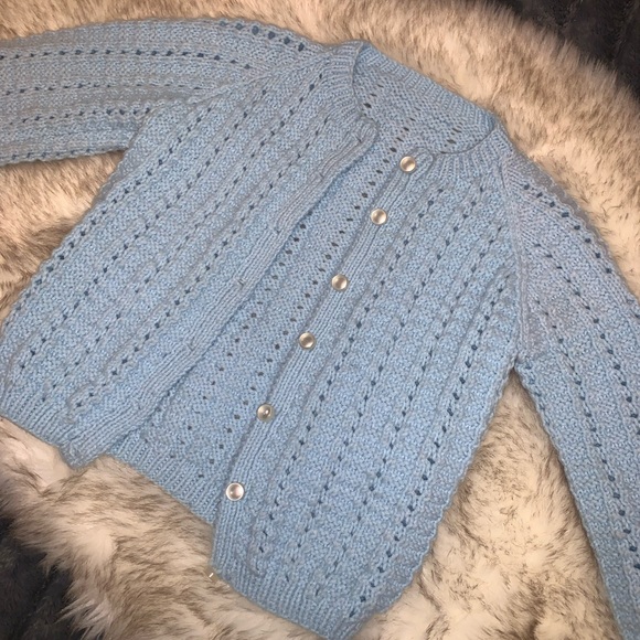 Handmade Kids Knit Sweater💙 - Picture 2 of 5